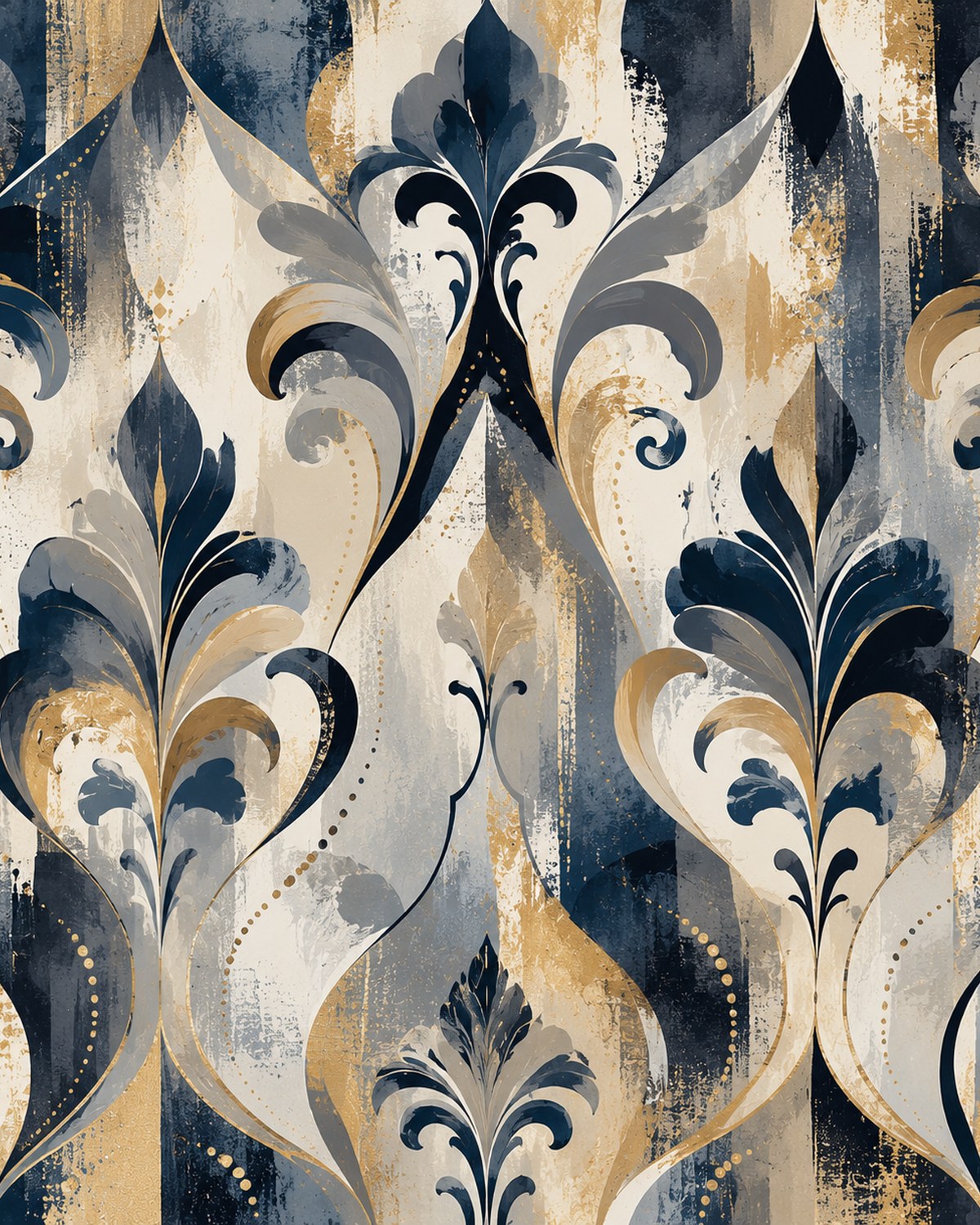 Damask surface pattern artwork by RimmaTV